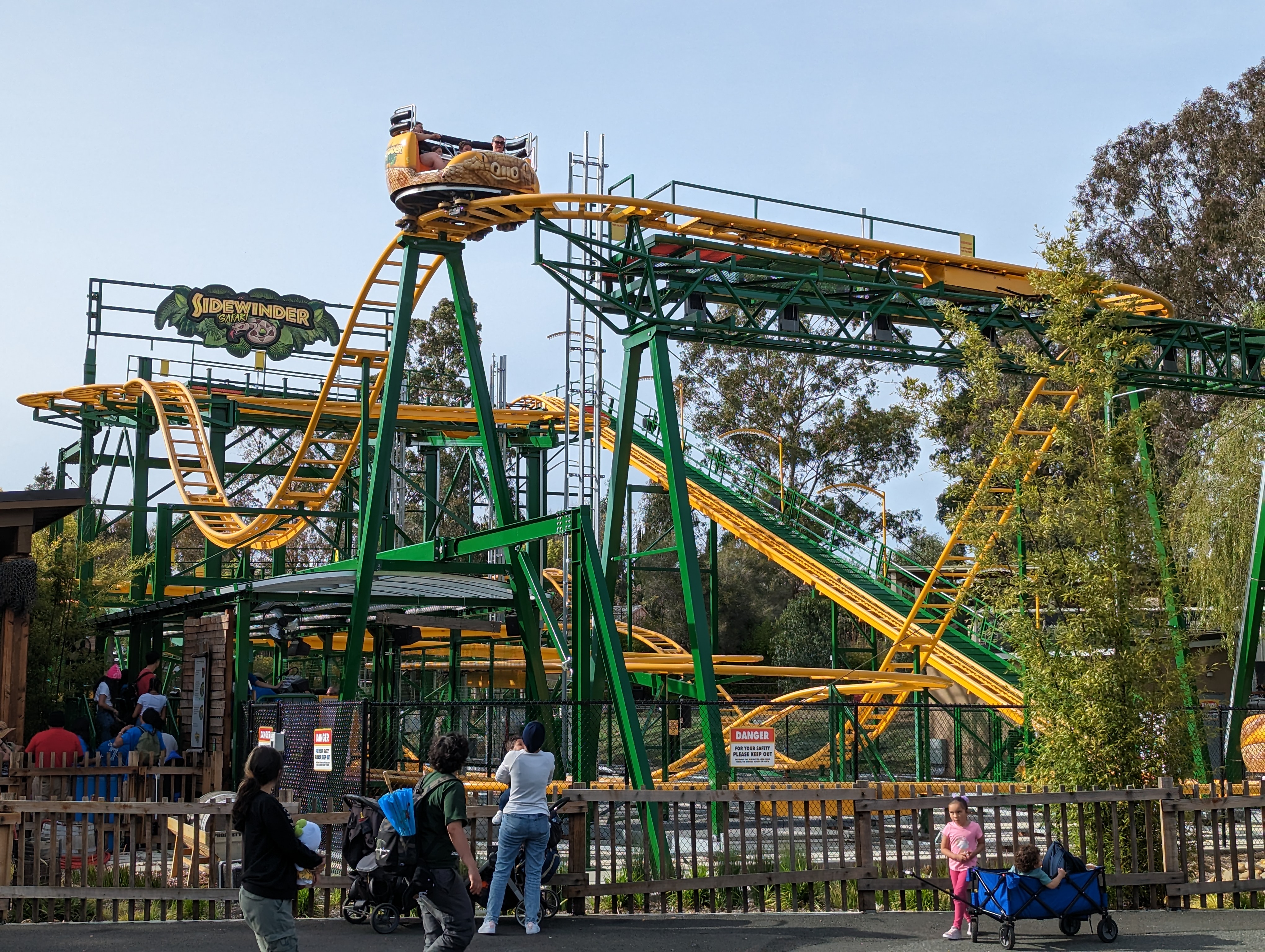 Horská dráha Sidewinder Safari