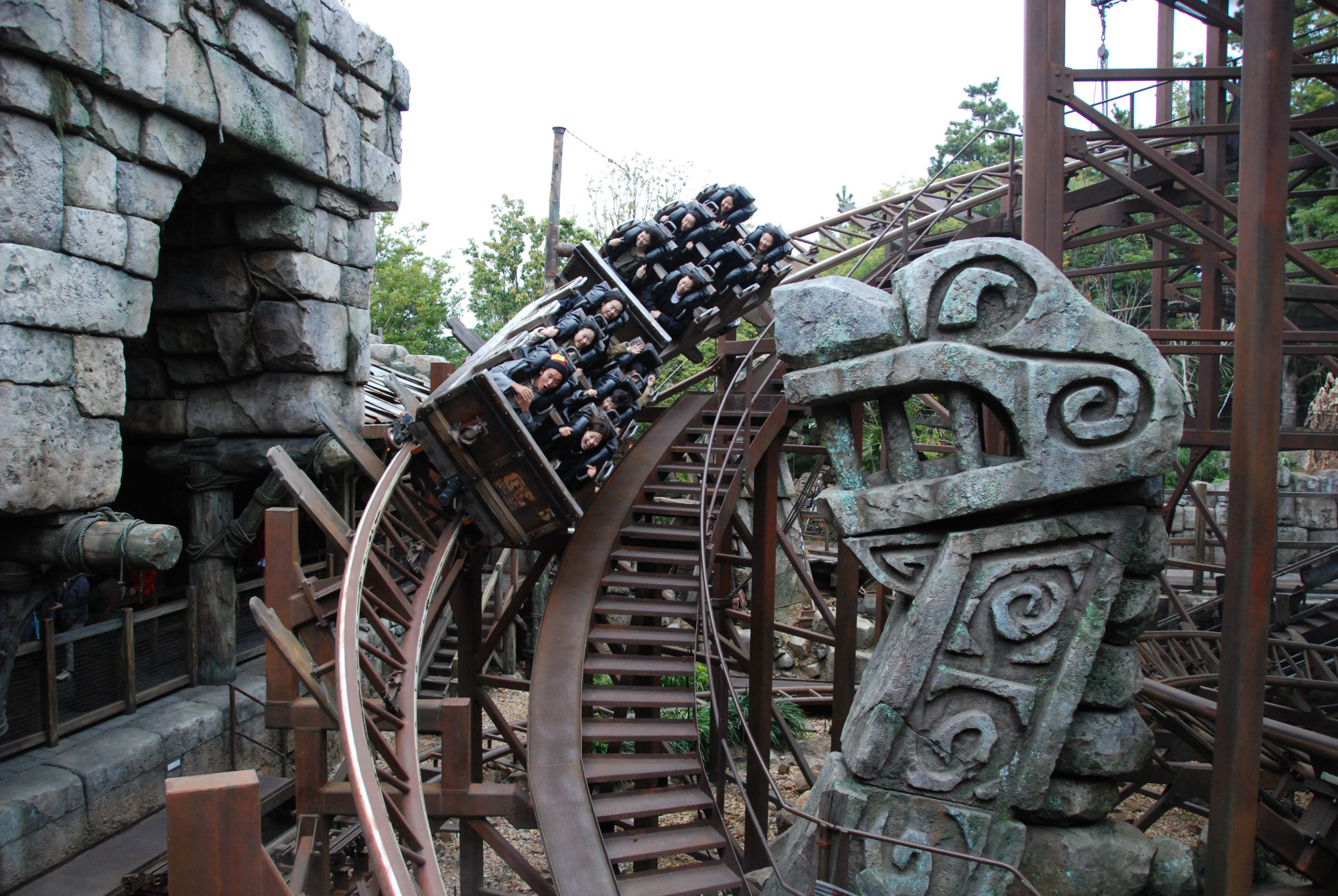 Horská dráha Raging Spirits