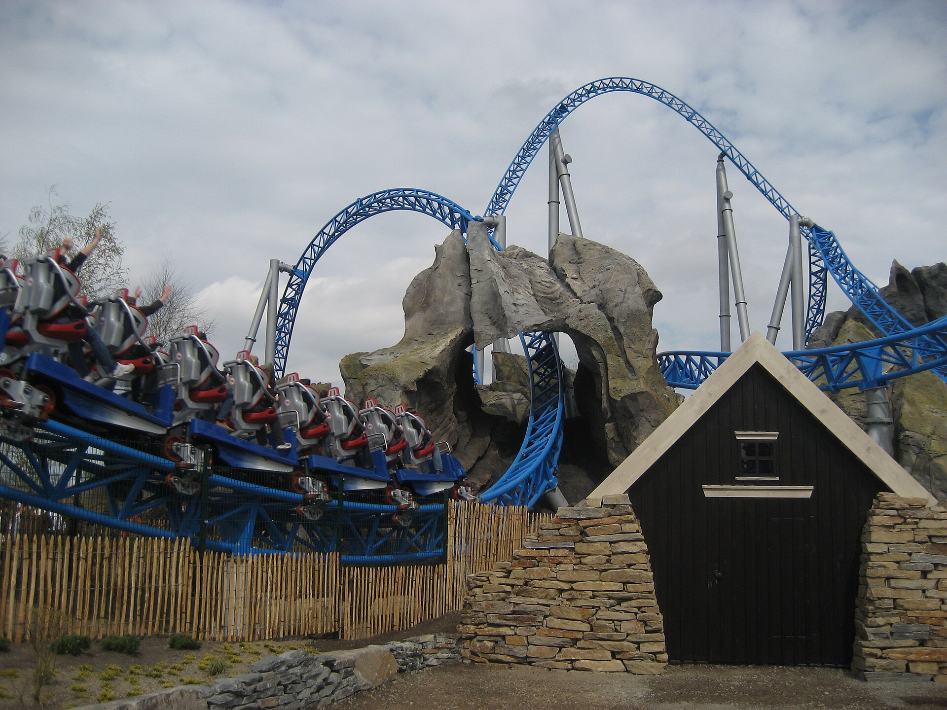 Horská dráha Blue Fire Megacoaster