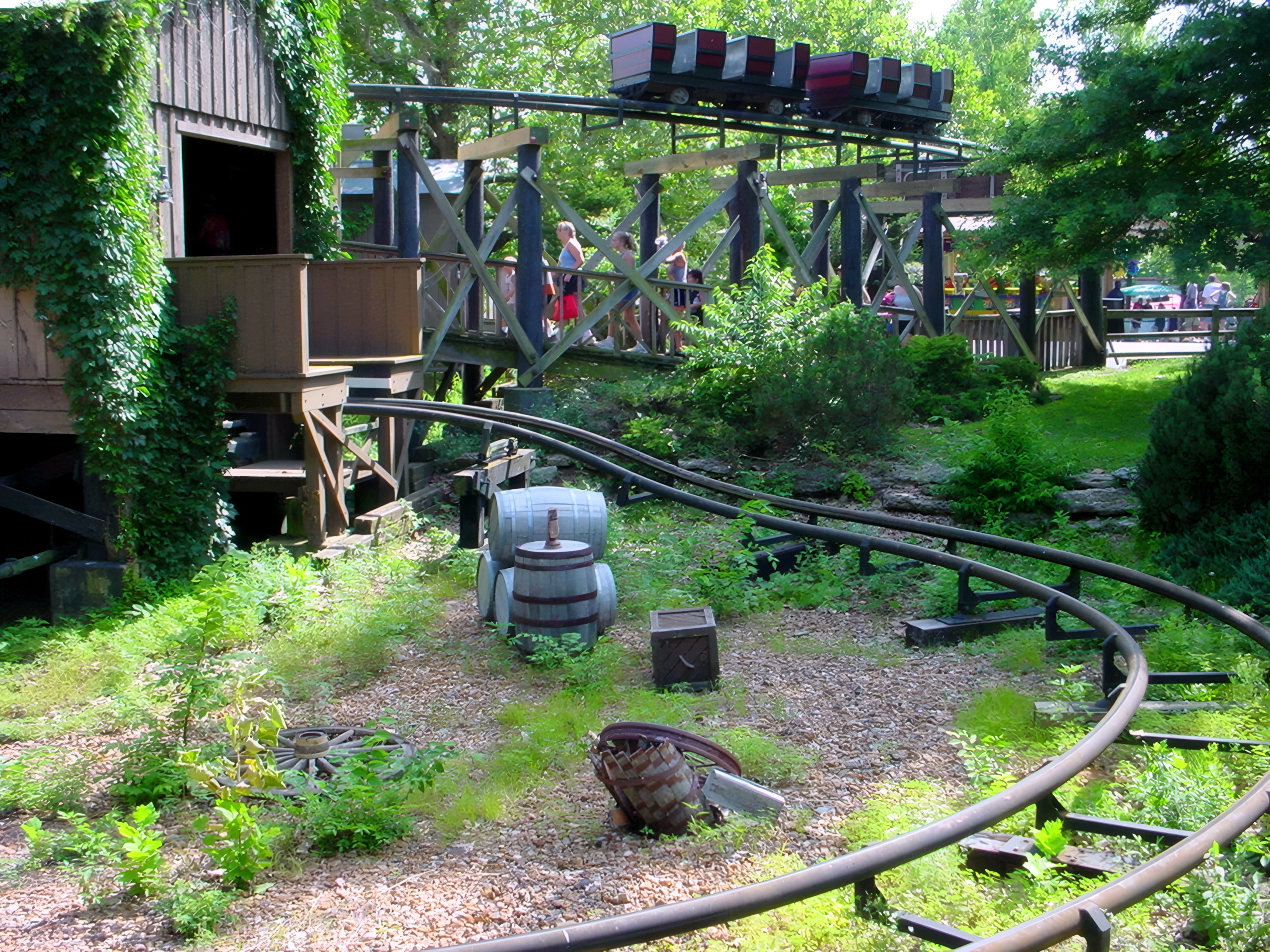 Horská dráha River King Mine Train