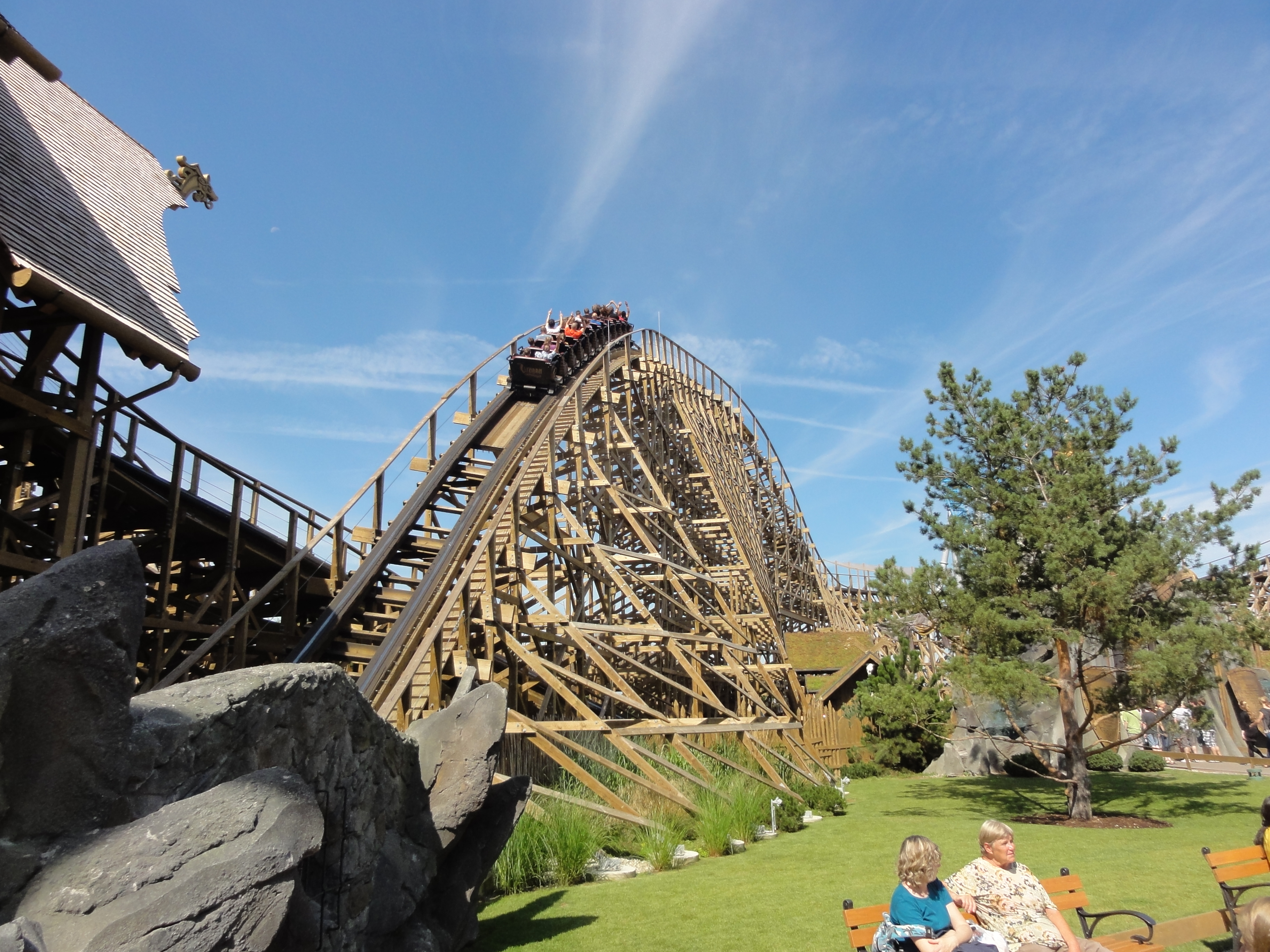 Horská dráha Wodan Timbur Coaster
